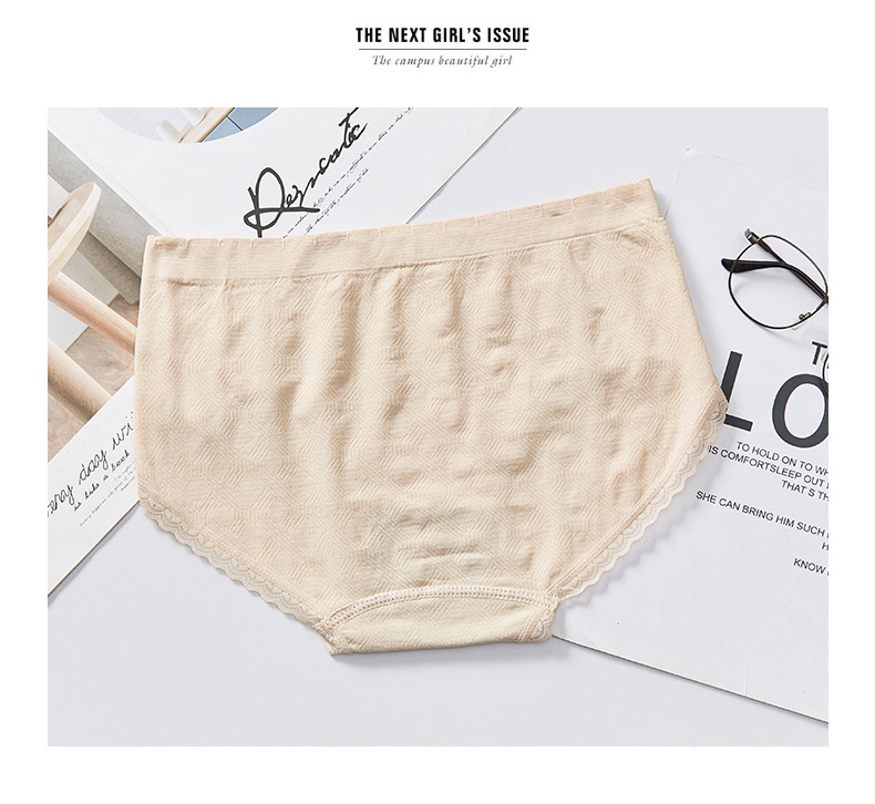 【 Two Styles 】4 pieces of boxed graphene underwear for women, breathable, high-elasticity, wrinkle-free, quick-drying briefs for ladies detail image 12