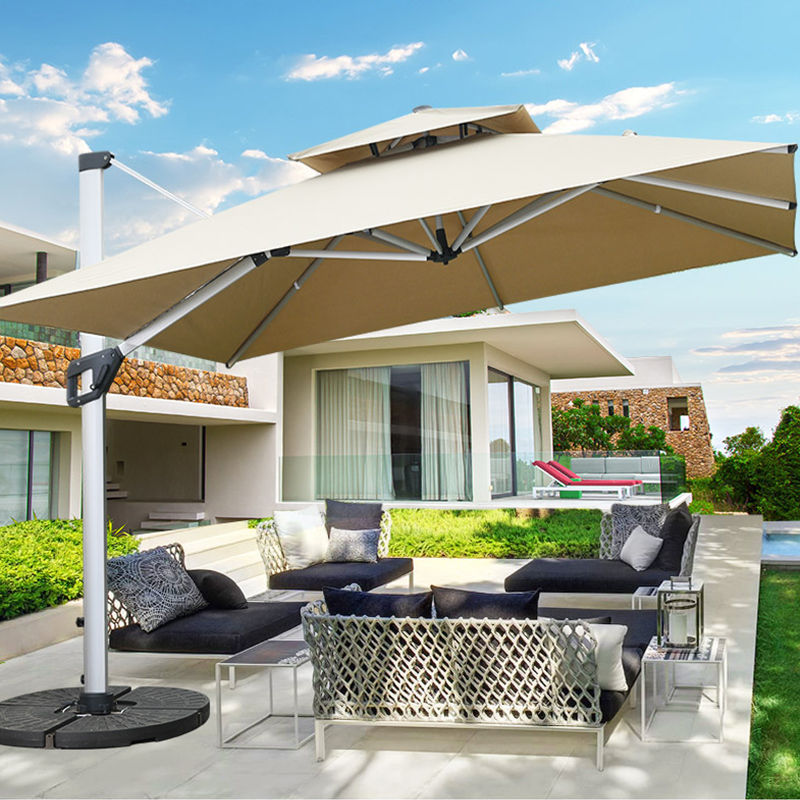 Outdoor leisure courtyard umbrella exposed Tianya Roman Umbrella…