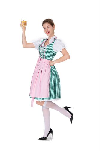 New Halloween Costume Beer Girl Dress Uniform Body Shaping Stage Performance Costume Maid Costume