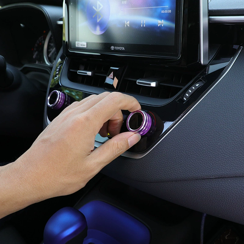 19-23 Новый Corolla регулятор кондиционера декоративное кольцо Razho интерьерная модификация специальная крышка консоль