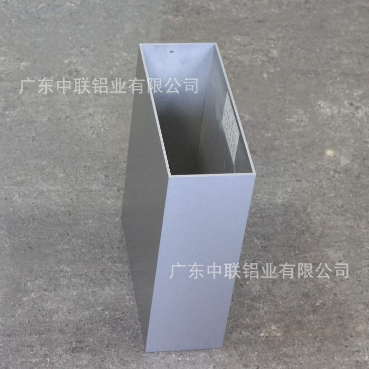 批量生产250X50方管铝材 氟碳喷涂铝方通项目供应 喷涂铝方管厂