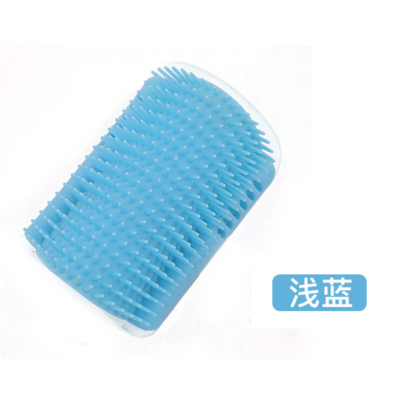 Gato masaje cepillo juguete gato cero pelo frotar dispositivo mascota esquina frotar picazón dispositivo masajeador mascotas suministros transfronterizos