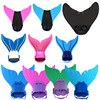 factory Direct selling mermaid Flippers monolithic whale Flippers adult children Conjoined Fins Swimming train Flippers