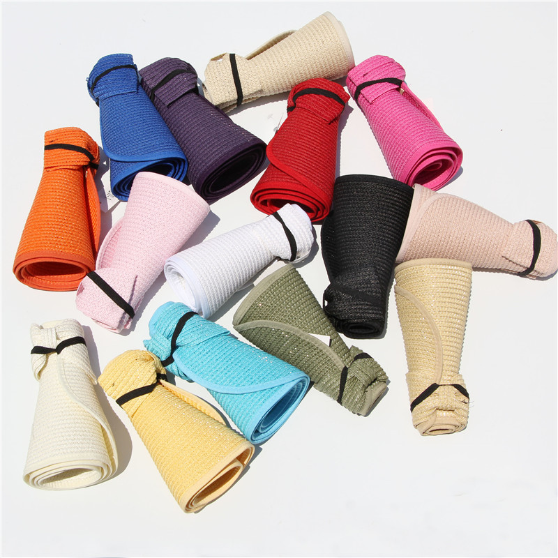 114g Weight Sun Hat Hats Type Outdoor Occasion Women's Fashion Solid Color Wide Eaves Sun Hat