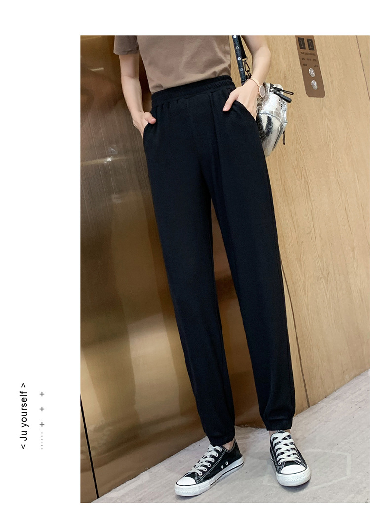 Pantalon léger femme en coton - Ref 3430172 Image 30