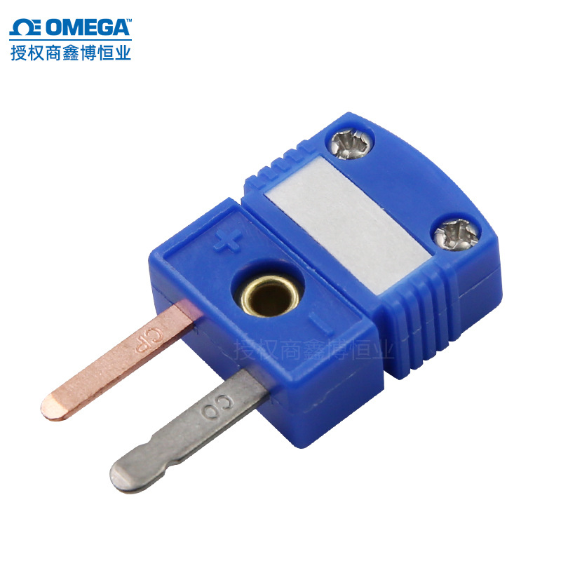 美国欧米原装SMPW-T-M热电偶插头T型高精度测温线连接器制冷行业