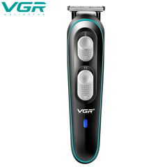 VGR Cross-border New Model USB Electric Razor Adjustable Precision Trimmer Electric Shaver Charger Amazon V055
