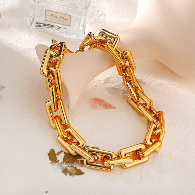 New Exaggerated  Creative Retro Alloy Metal Clavicle Chain Wholesale display picture 6