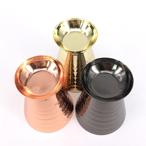 Mixing cup ounce cup ounce cup graduated measuring cup with magic 75ml color plated stainless steel 304 magic measuring cup