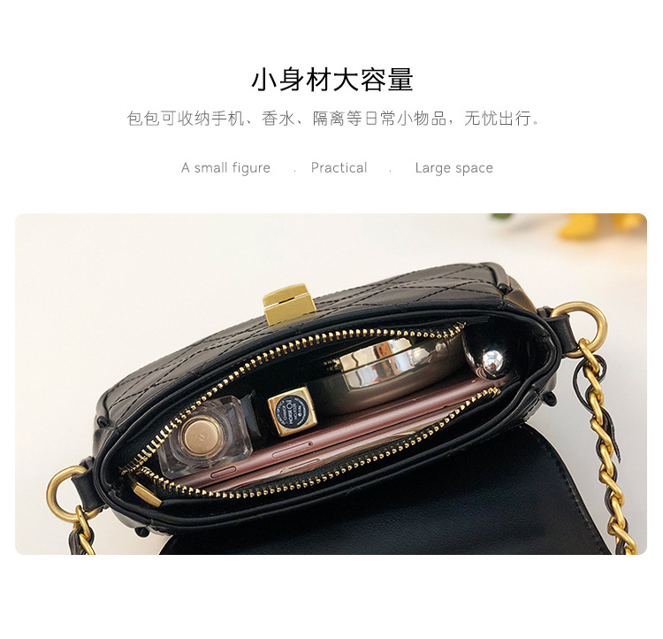 Wholesale Accessories Rhombic Chain Messenger Bag Nihaojewelry display picture 19