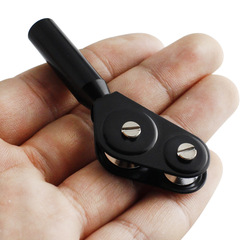 獵高 雙滑輪導環路亞導眼船竿錨杆鐵板竿海竿配件漁具用品跨境