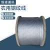 Manufacturers supply Agricultural steel strand power HDG Strand Cable HDG Strand