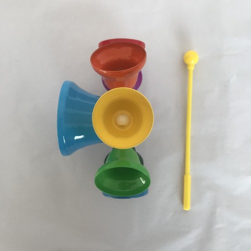 Orff percussion instrument teaching aids eight-tone bell, touch bell, eight-tone lesson bell, eight-tone bell