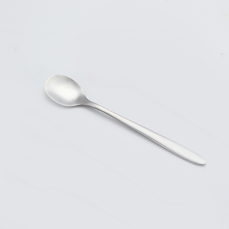 13cm 둥근 머리 숟가락 실버