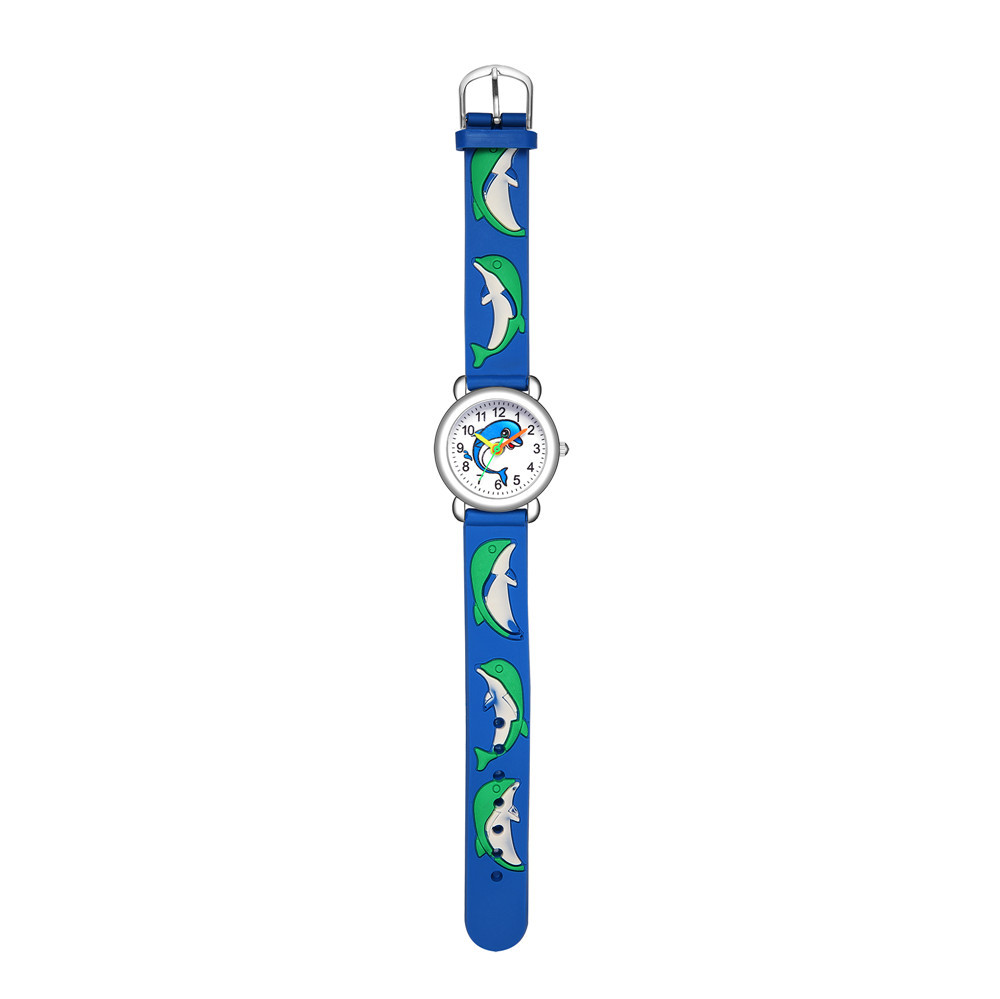 Cute Dolphin Pattern Quartz Watch Boys Girl Gift Watch Wholesale display picture 9
