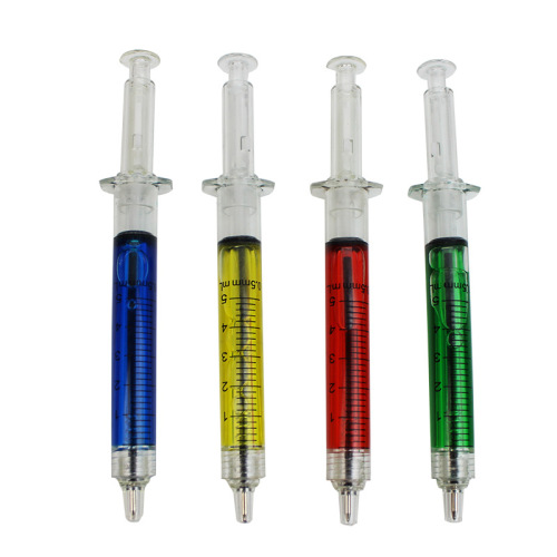 Creative Syringe Syringe Ballpoint Pen Wholesale Children's School Supplies Gifts Office Stationery Signature Pen