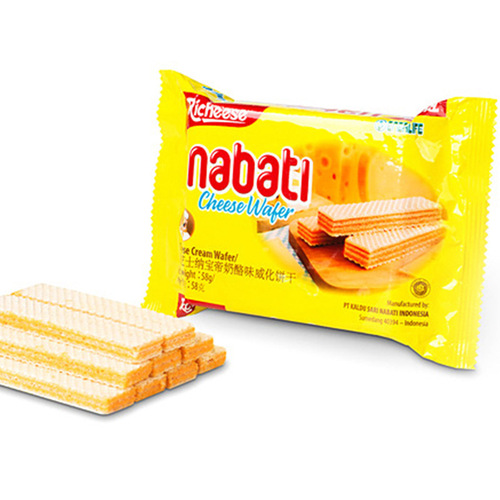 印尼进口丽芝士纳宝帝威化饼干25g/包多口味可选休闲食品进口零食