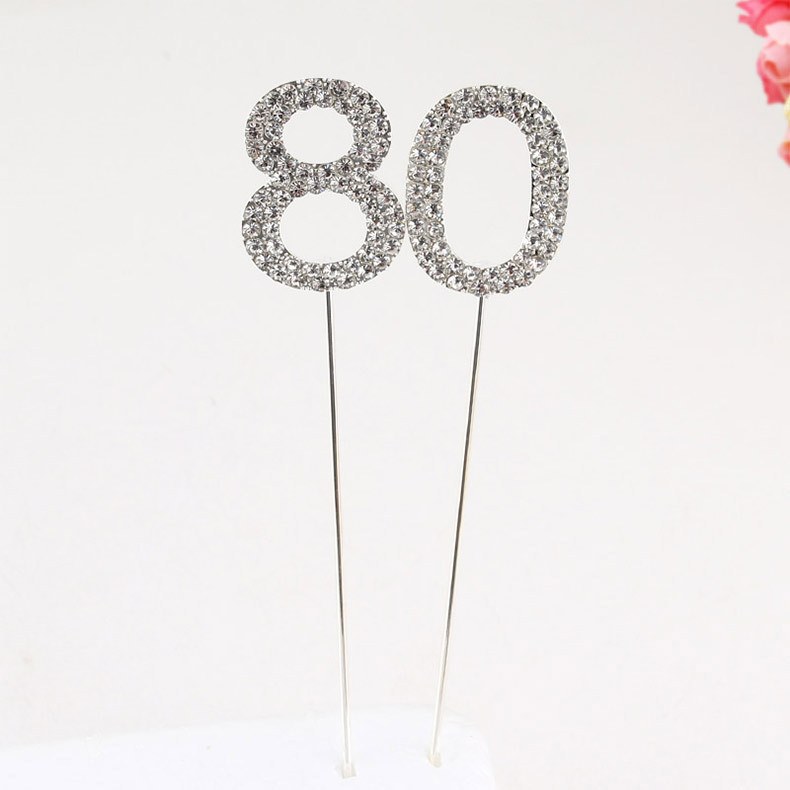 Birthday Number Metal Party Cake Decorating Supplies 1 Piece display picture 3