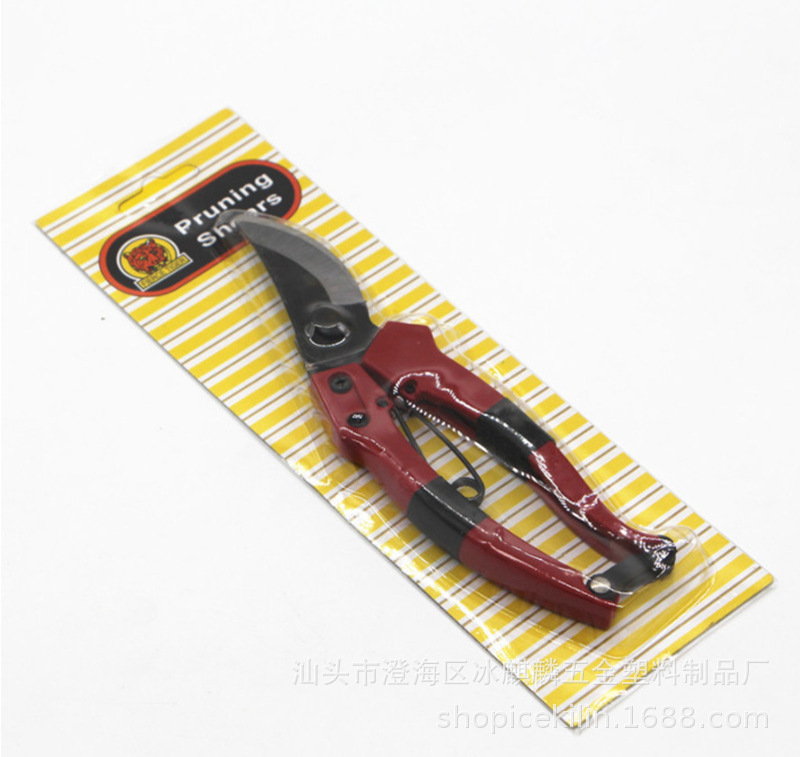 工厂直销园艺种植塑料柄花木修剪树枝剪 种植小工具枝头剪修枝剪