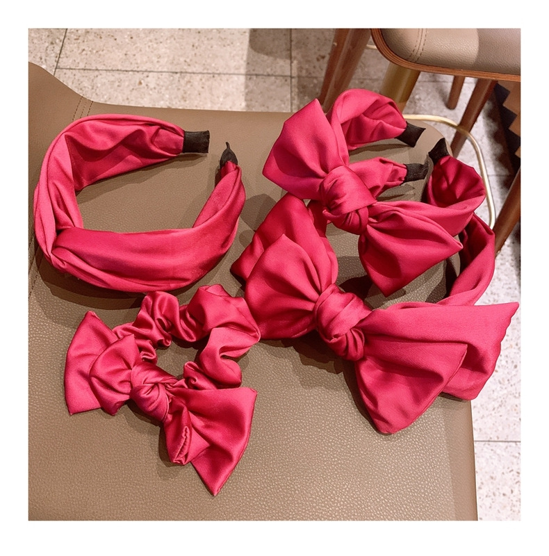 Korean Cute  Big Bow Wild Headband display picture 10