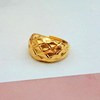 Brass ring, accessory suitable for men and women