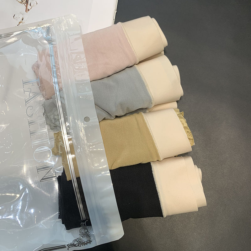 NY1198升级版裸感体验！5S标准工厂舒适丝滑无痕女士内裤4条装