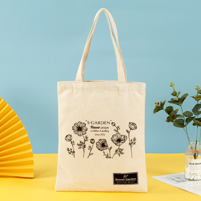 帆布袋定制时尚购物广告全棉布袋单肩手提袋子帆布包定做加印logo