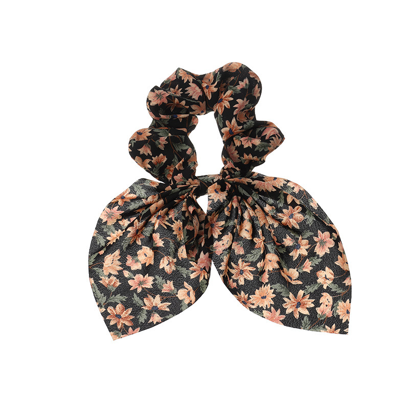 Fashion Retro Bow Hair Scrunchies display picture 3