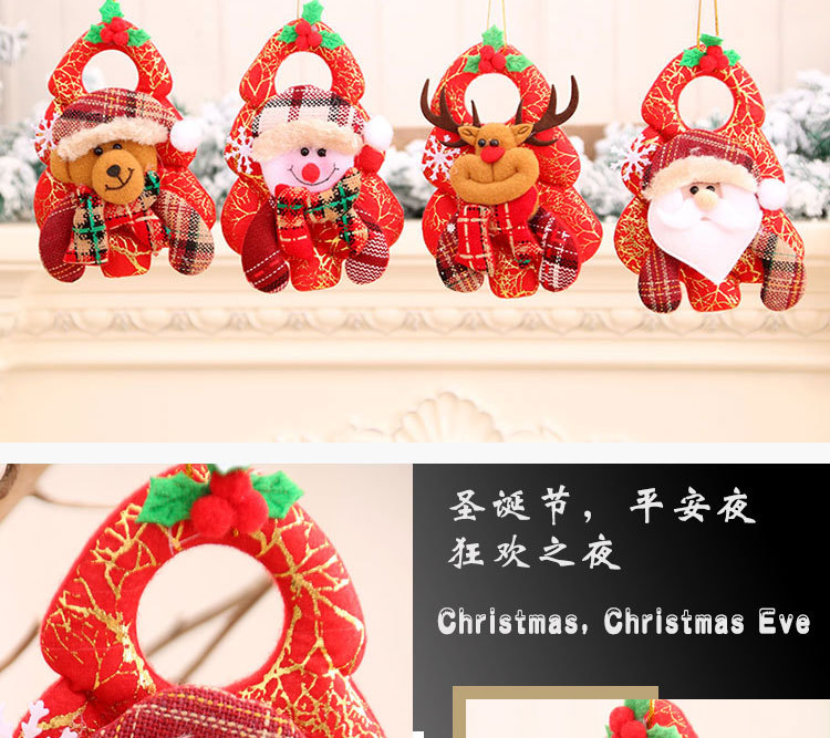 New Christmas Small Doll Christmas Ornament Wholesale display picture 7