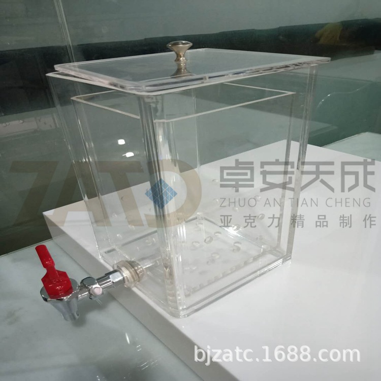 透明亚克力果汁盒 有机玻璃商场收纳盒 展示盒 防尘罩 可来图定制