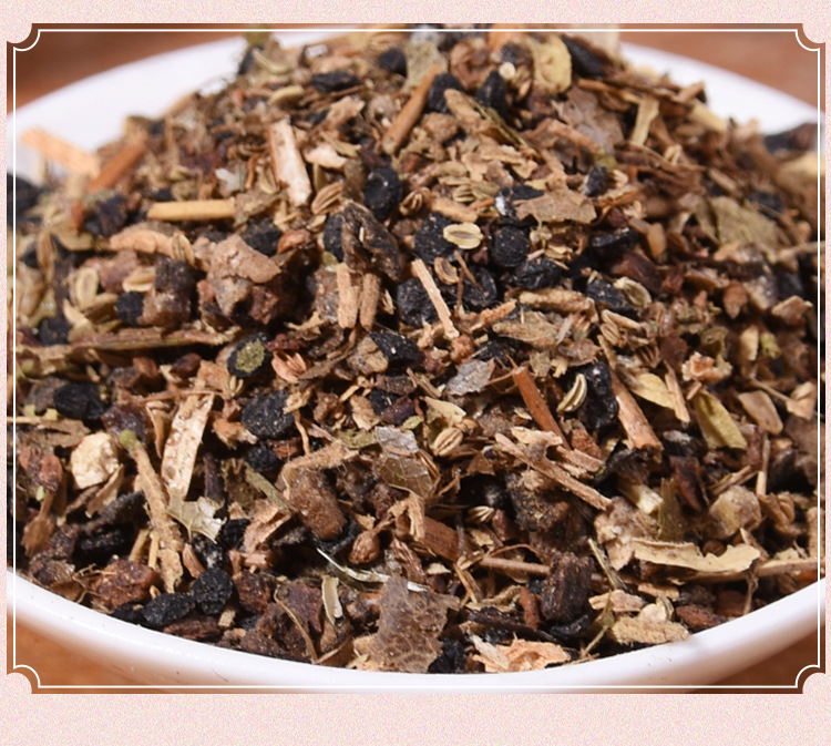 Wu Bao Tea Five Treasure Herbal Tea Bags with Ginseng Polygonatum Mulberry Goji Maca 30 Bags 150g specifications
