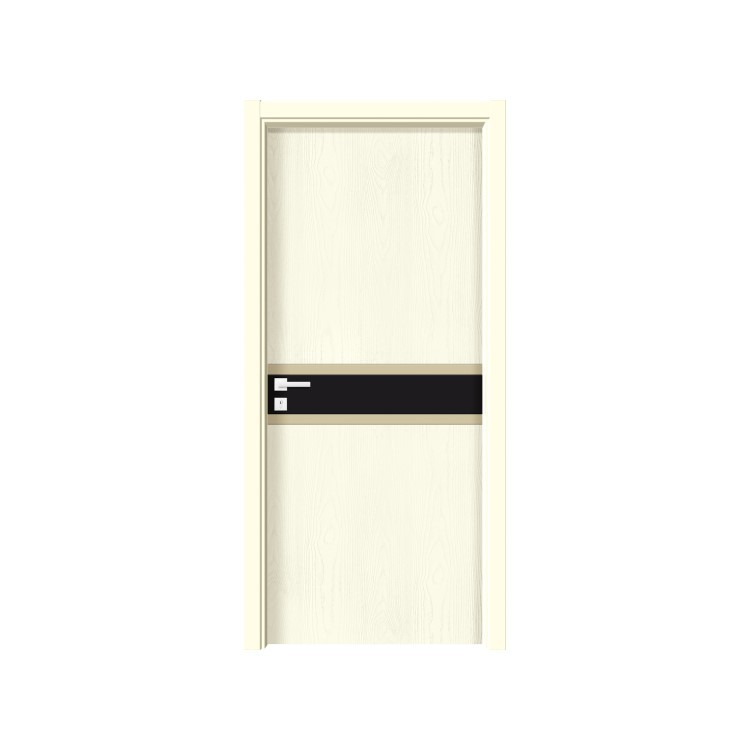 Suministro directo de fábrica de madera maciza puerta compuesta moderna minimalista insonorizada puerta interior Puerta de dormitorio puerta image 6