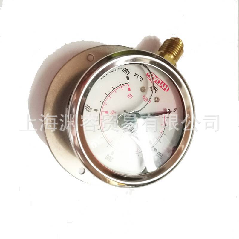 贺德克HYDAC压力表HM63-160-B-G1/4-FF轴向耐震HM100-100-R-G1/4
