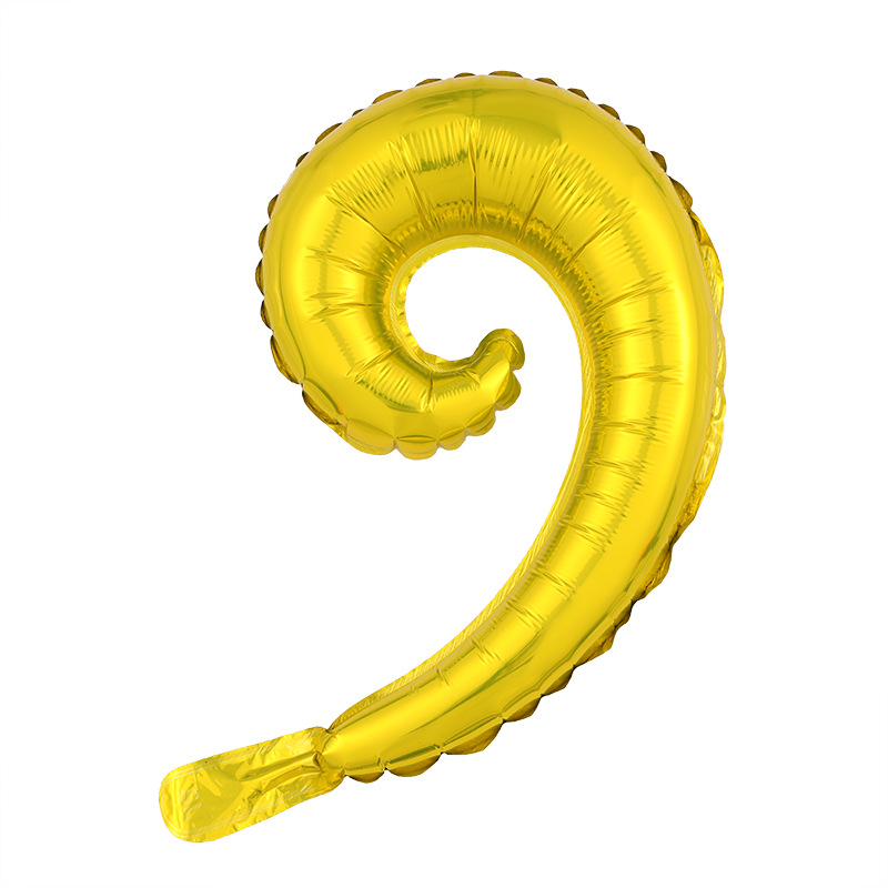 Spiral ball single roll yellow