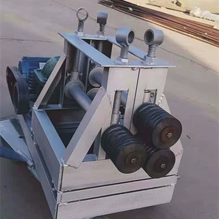 厂家生产电动钢筋卷圆机 扁铁压 小型滚 成型设备金属成