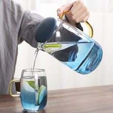耐熱玻璃杯帶把家用水杯簡約森系客廳透明大容量喝牛奶杯泡茶杯子