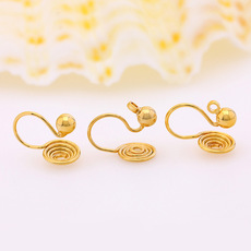 French niche design mosquito fragrance plate ear clip converter no ear pierced ear bone clip female student net red earrings