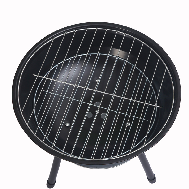 Soy una fábrica para 15 años Suministro directo de fábrica Pequeña Manzana estufa de carbón barbacoa estufa de barbacoa redonda instalación simple