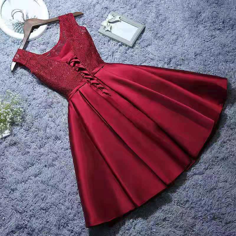 Evening Dress for Women 2026 New Korean Style Banquet Dress Student Elegant Slim Dress Best Friend Outfit Bridesmaid Dress