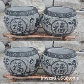 古建柱脚石批发厂家 寺庙石头柱基制作价格 大殿雕花石柱础图片