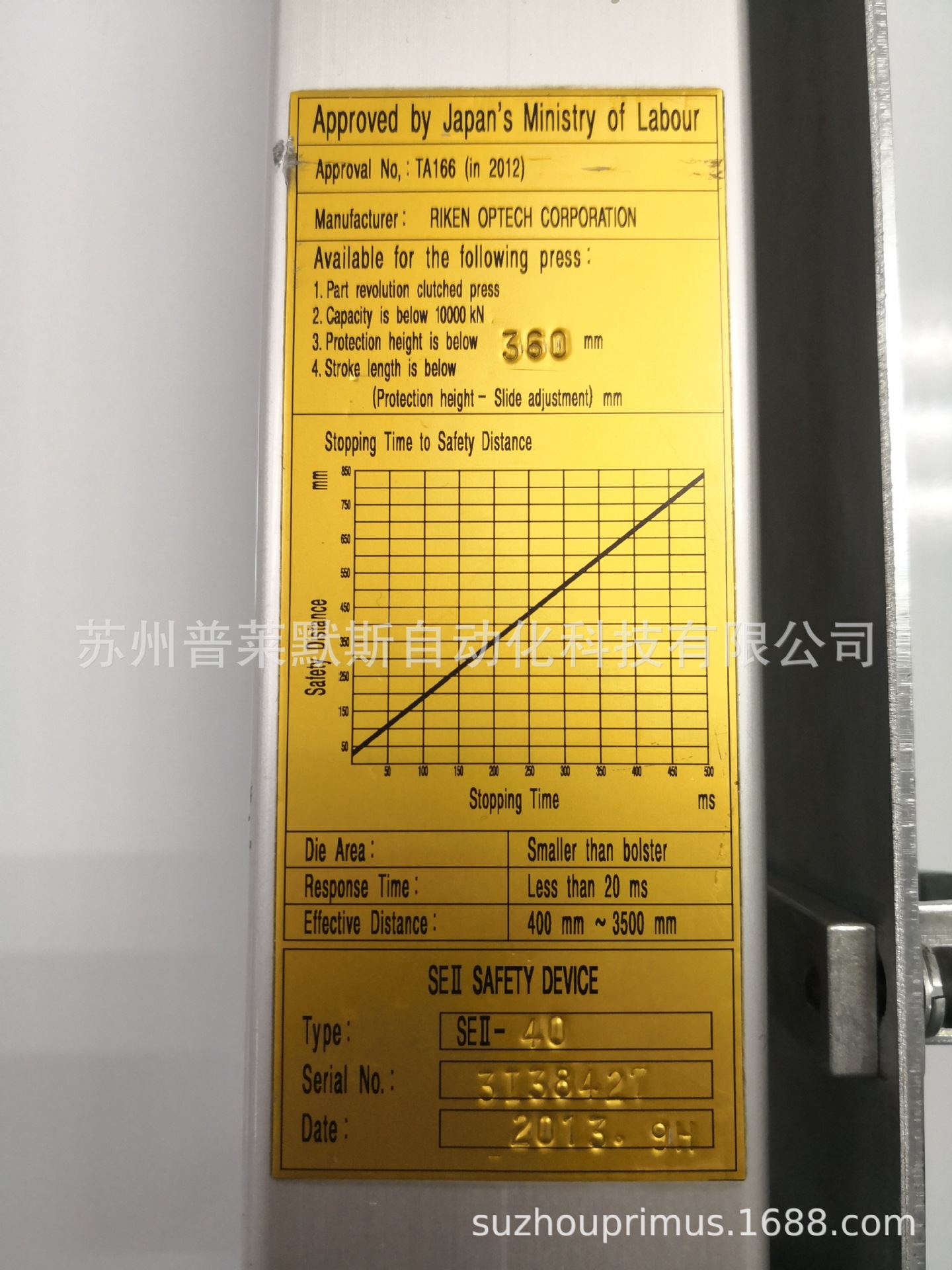 理研SEⅡ光电保护器