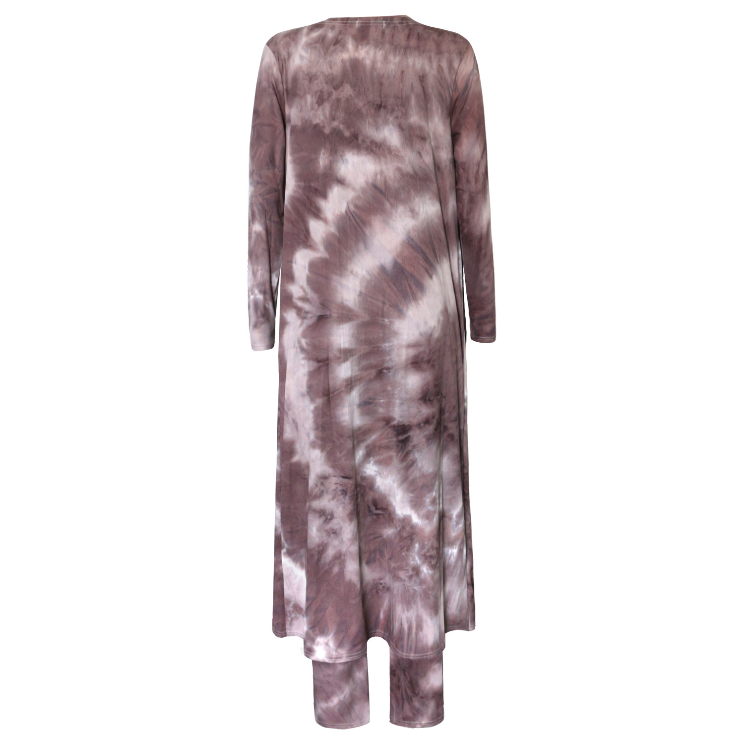 women s high elastic pit strip tie-dye three-piece suit nihaostyles clothing wholesale NSBMF80100