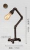 Robot, retro coffee bar creative table lamp