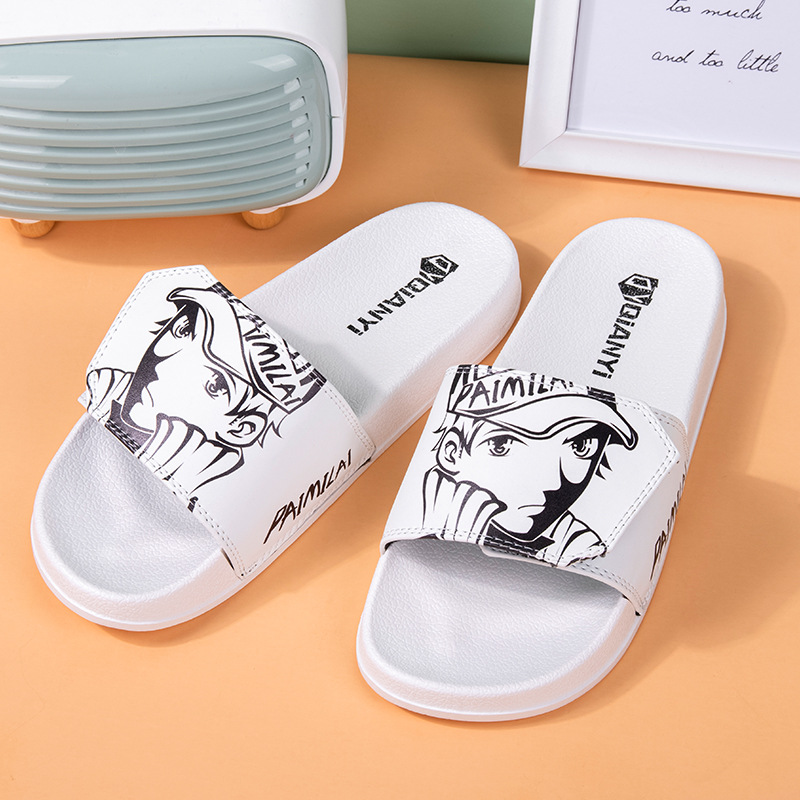 网红拖鞋男女时尚外穿韩版一字拖情侣室内外夏2021新款沙滩凉鞋女