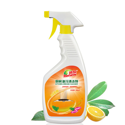 润友抽油烟机清洗剂厨房油污清洁剂油污净去油污批发贴牌
