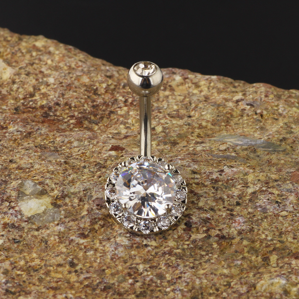 Pointed titanium steel lip stud product view