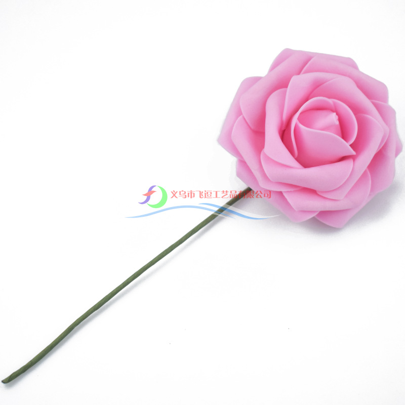 仿真玫瑰花 多色婚庆新娘手捧花 跨境品质速卖通礼盒花泡沫假花|ru