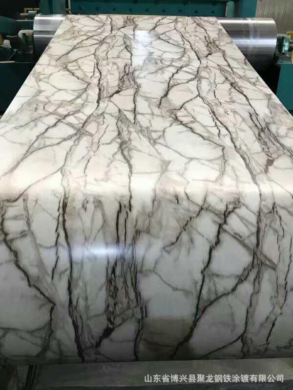 山东聚龙生产彩涂，镀锌，彩铝，花纹卷等钢卷生产