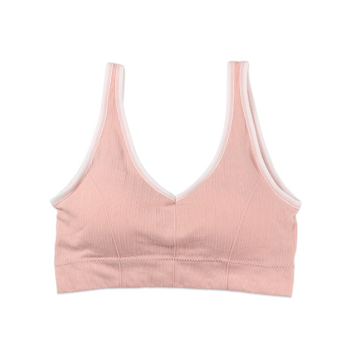 Korean vest 2.0 girl's chest-wrapped seamless tube top, comfortable graphene lining, bottoming, beautiful back, large version L size