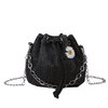 Straw Mini Little bag 2020 summer New Sandy beach Woven bag isn Versatile chain One shoulder Inclined shoulder bag